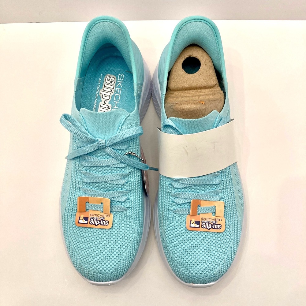 NWT Skechers Aqua Athletic Slip-Ins Hands Free Sneakers - Picture 3 of 9